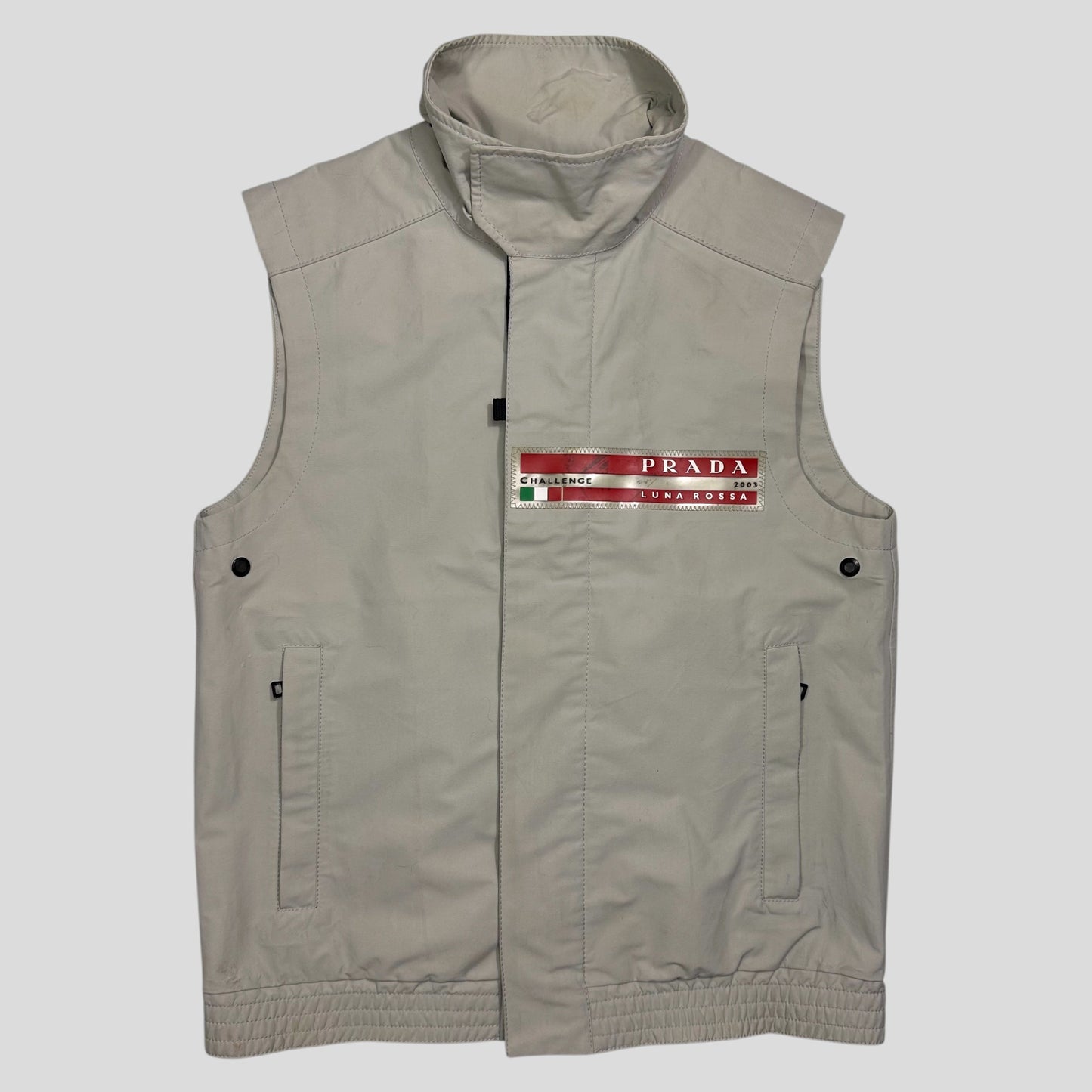 Prada Luna Rossa 2003 Goretex Sailing Gilet Vest - M