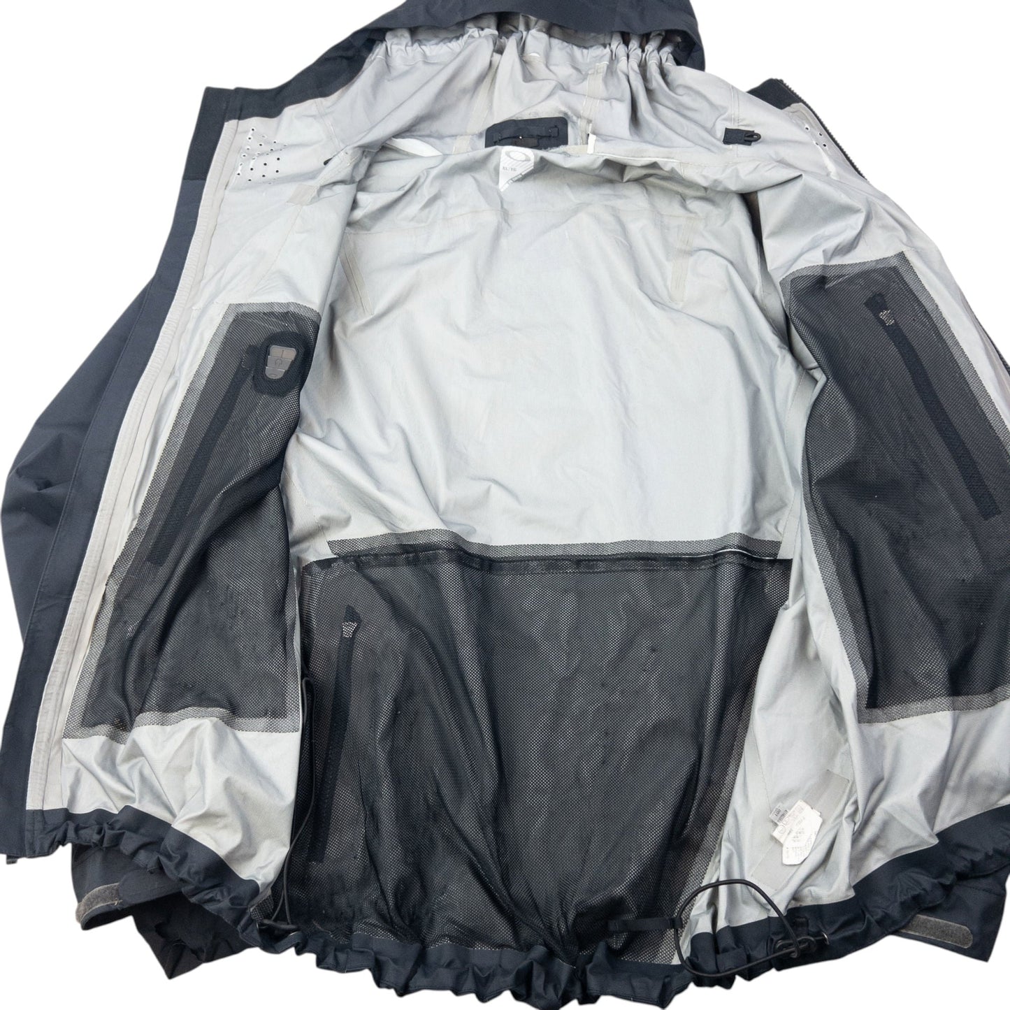 Oakley Zip Up Waterproof Jacket Size XL | XL, Black
