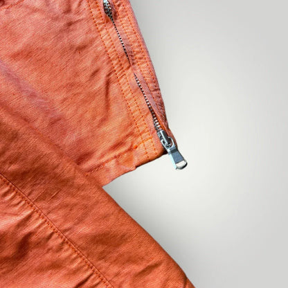 SS 2005 C.P. Company Rubberised Nylon-Linen Mille Miglia Goggle Jacket 52