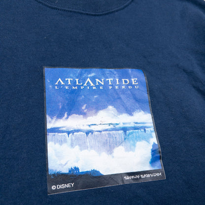 Vintage 2001 Disney Atlantis The Lost Empire Graphic Sweatshirt Womens Size S