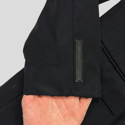 Prada Sport 2007 Wool + Leather Modular Padded Blazer Jacket - IT54 (L) | Default Title, Navy