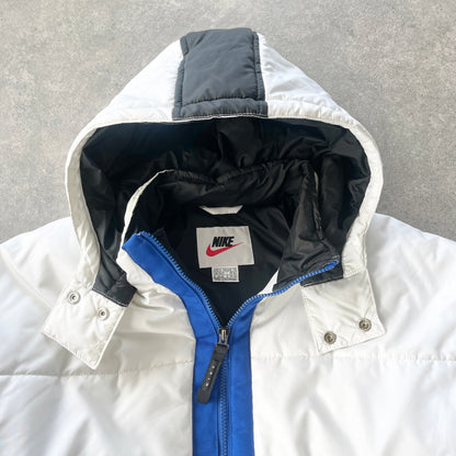 Nike 1990s 1/2 zip technical heavyweight pullover puffer jacket (L)