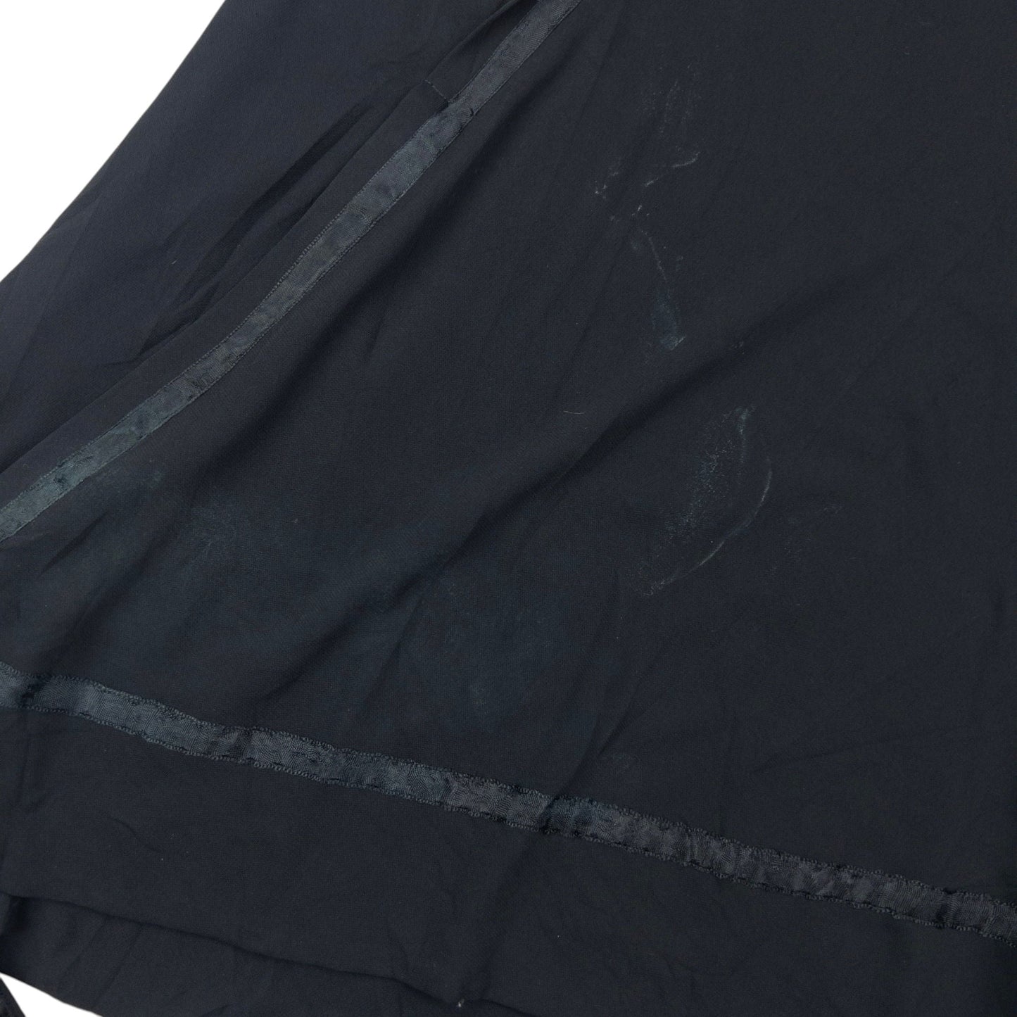 Vintage 2000s Jean Paul Gaultier Femme Asymmetric Skirt Womens Size W27 | W27, Black