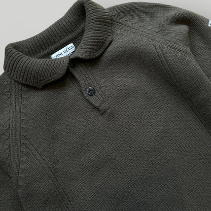 Stone Island AW/2001 Knitted Button Up S/M