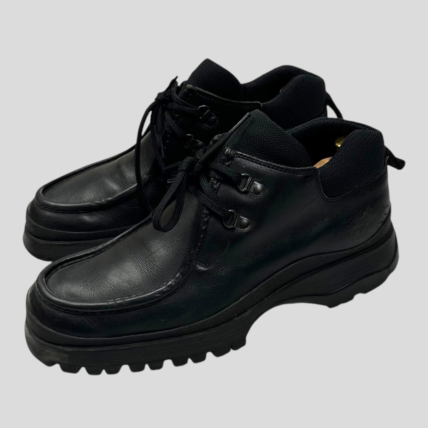 Prada Milano Leather Hiking Paraboot - UK10