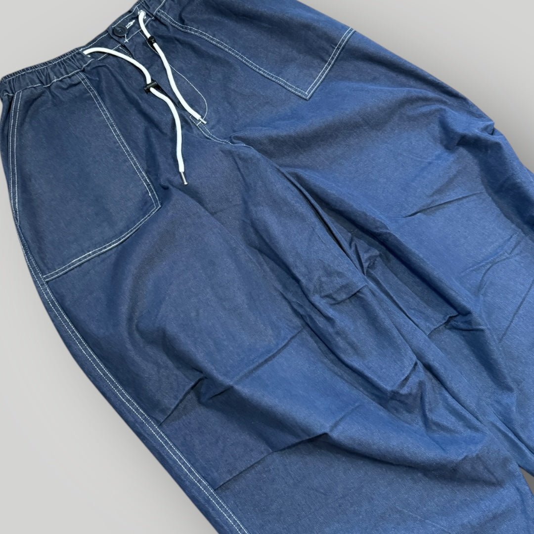 Farmers Market by Anglan Contrast Double Stitch Balloon Pants M