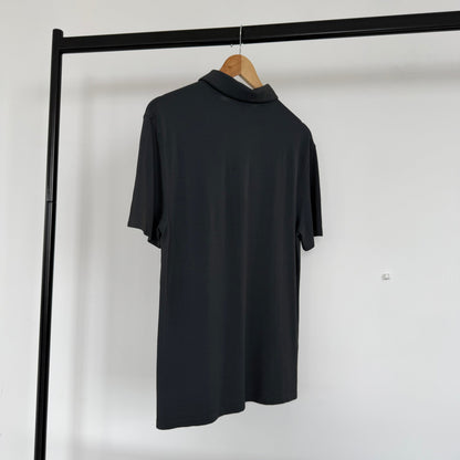 ss2000 prada sport rubber zipped polo | O/S, Red