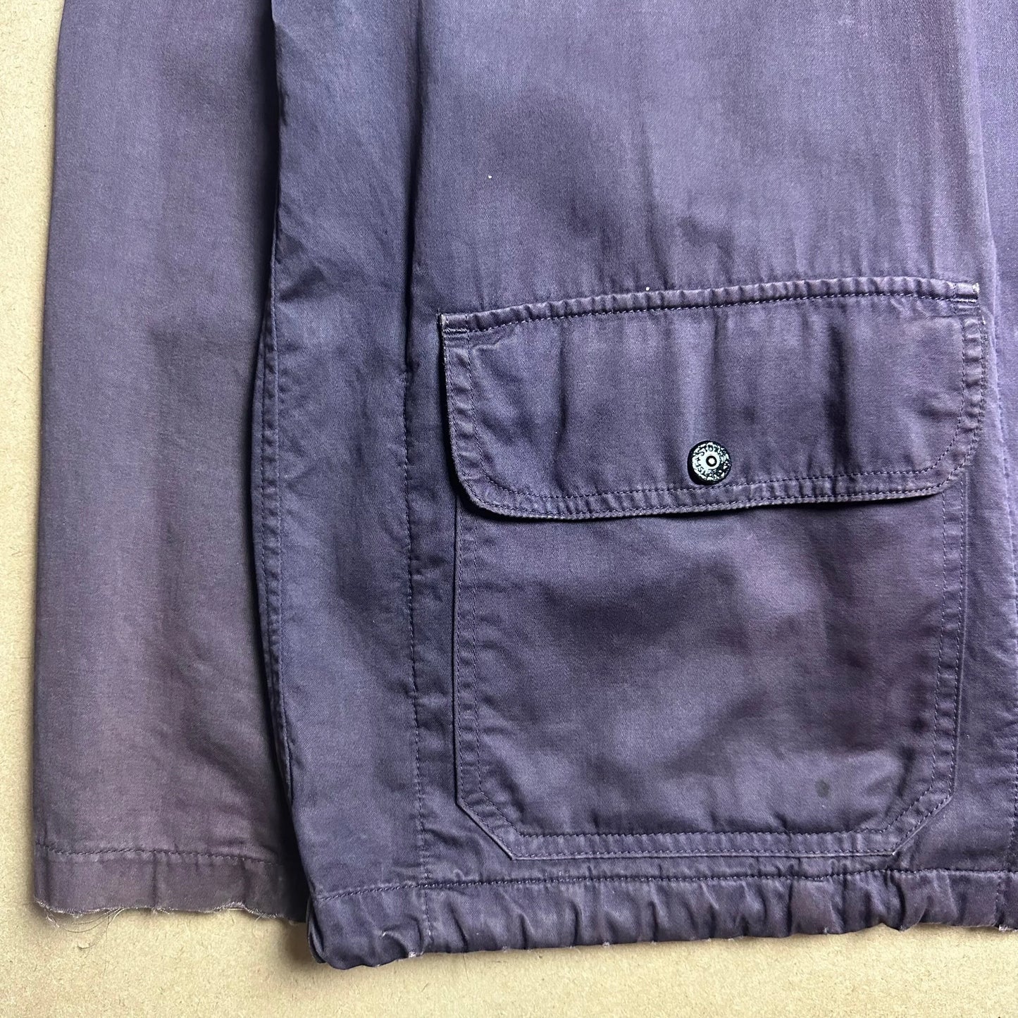 S/S 1993 Midnight Blue Raso Gommato Life Safer Blouson Jacket