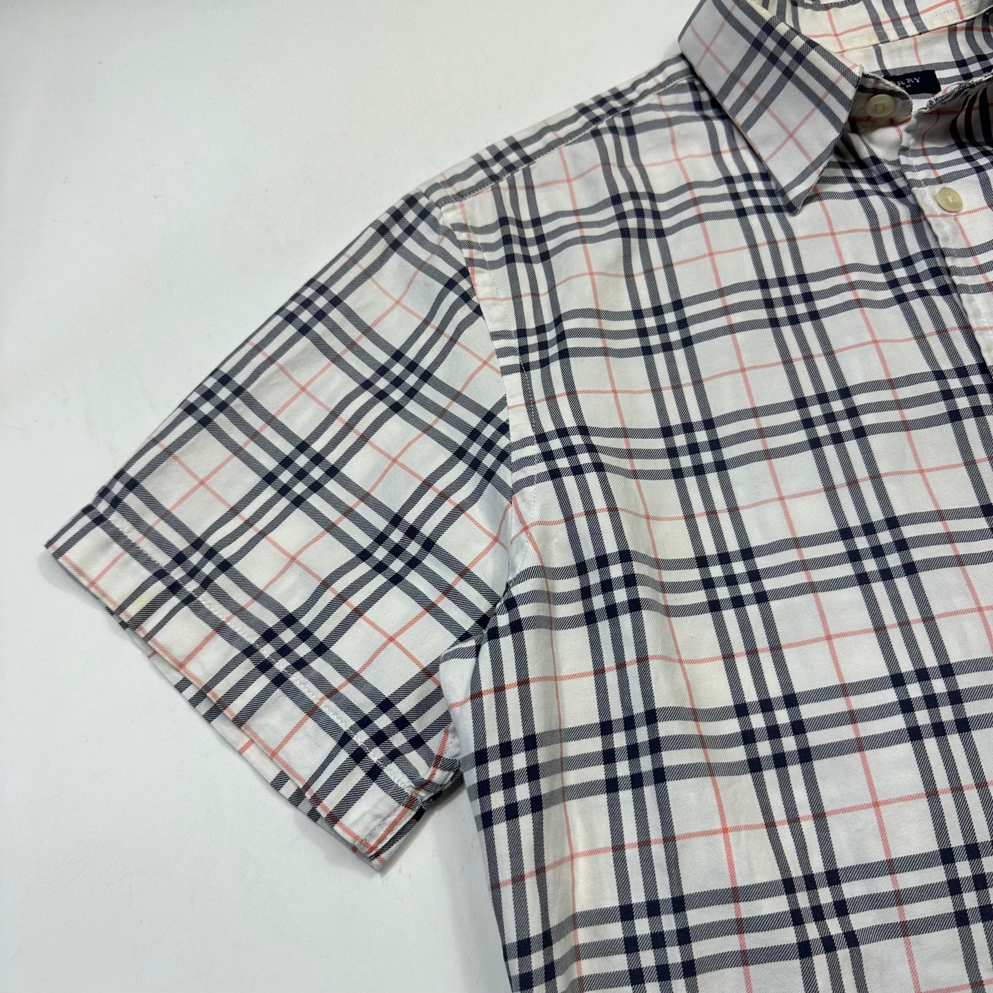 Burberry Made in UK Grey Nova Check Shirt - S