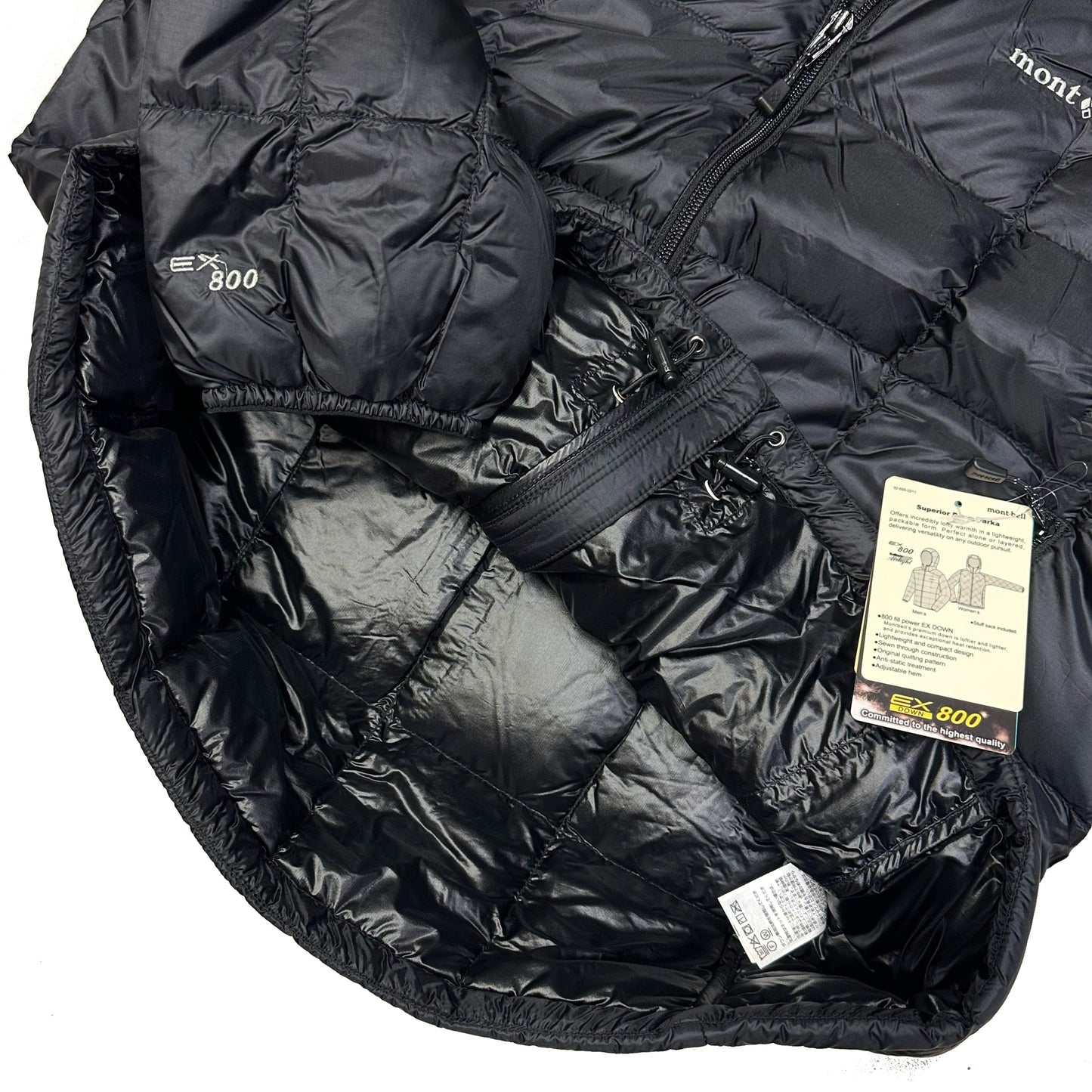 Montbell Superior Down Parka Puffer Jacket In Black ( US/EUR L )