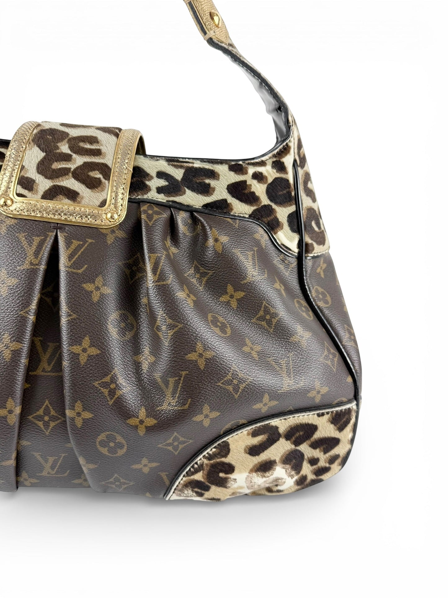 Vintage 2006 Louis Vuitton Leopard Polly Handbag (Limited Edition S/S) | O/S, Brown
