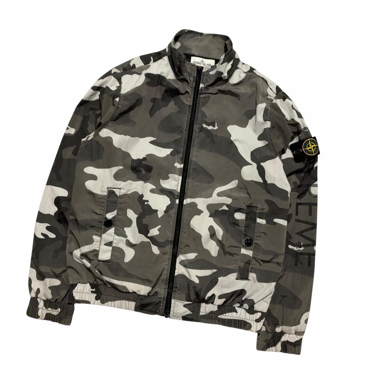 Stone Island S/S 2016 Supreme Snow Camo Nylon Jacket | Medium, Camo