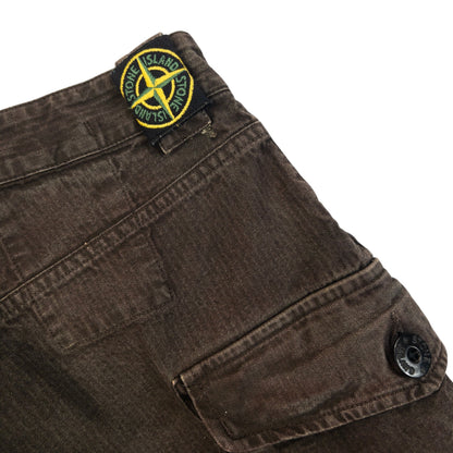 Vintage 2006 Stone Island Cargo Trousers Size W33 | W33, Brown