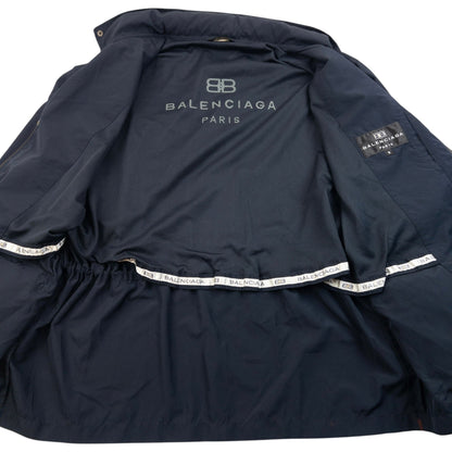 Vintage 90s Balenciaga Zip Up Jacket Size L | Large, Navy