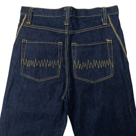 Vintage Marithe + Francois Girbaud Embroidered Denim Jeans Size W30