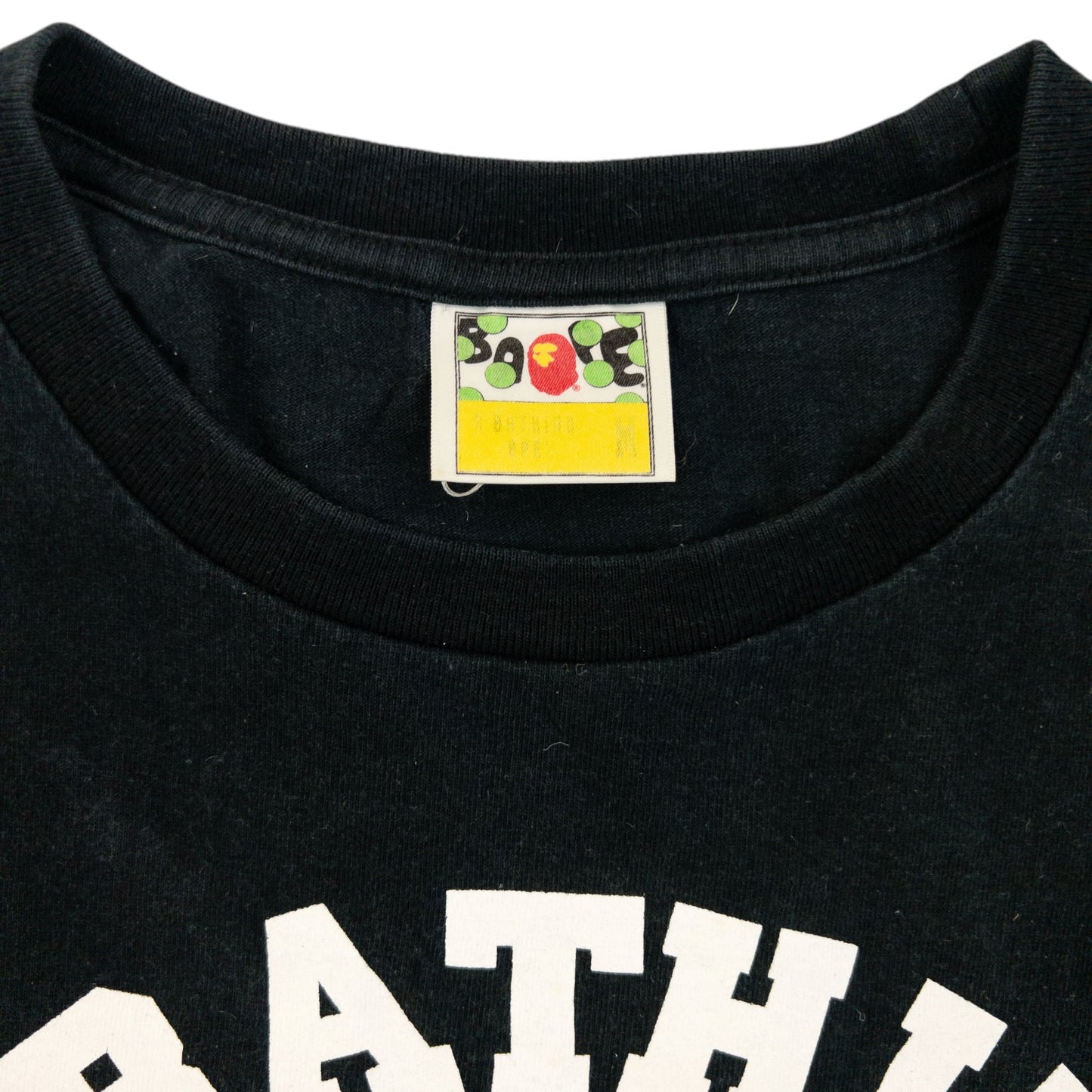 Vintage 2000s Bape Camo Logo Graphic T Shirt Size M | Medium, Black