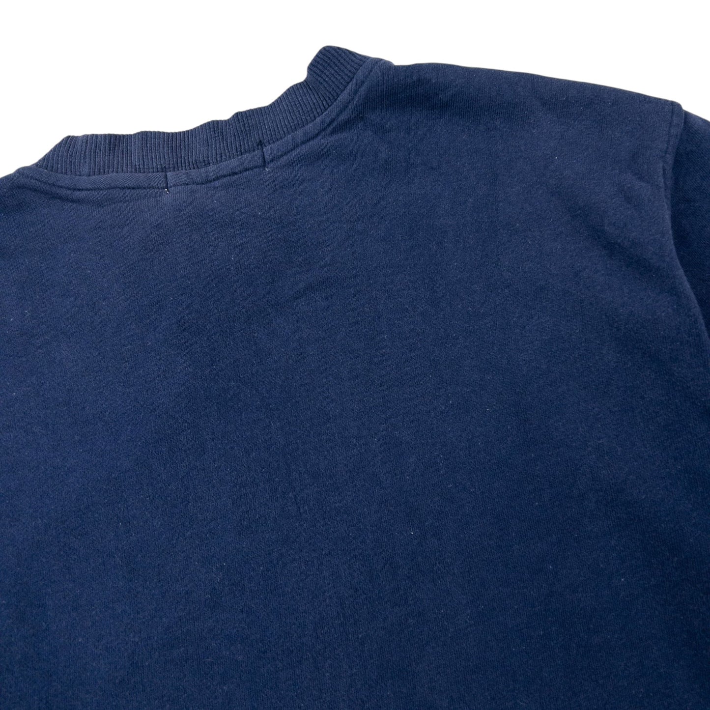 Vintage 80s YSL Yves Saint Laurent Embroidered Sweatshirt Size S | Small, Navy