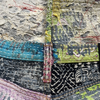 Boro Bandana Sashiko Distressed Jeans - W34"