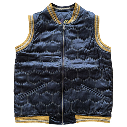 Kapital Hyakichiko Sukajan '100 Tigers' Vest - M | Medium, Red
