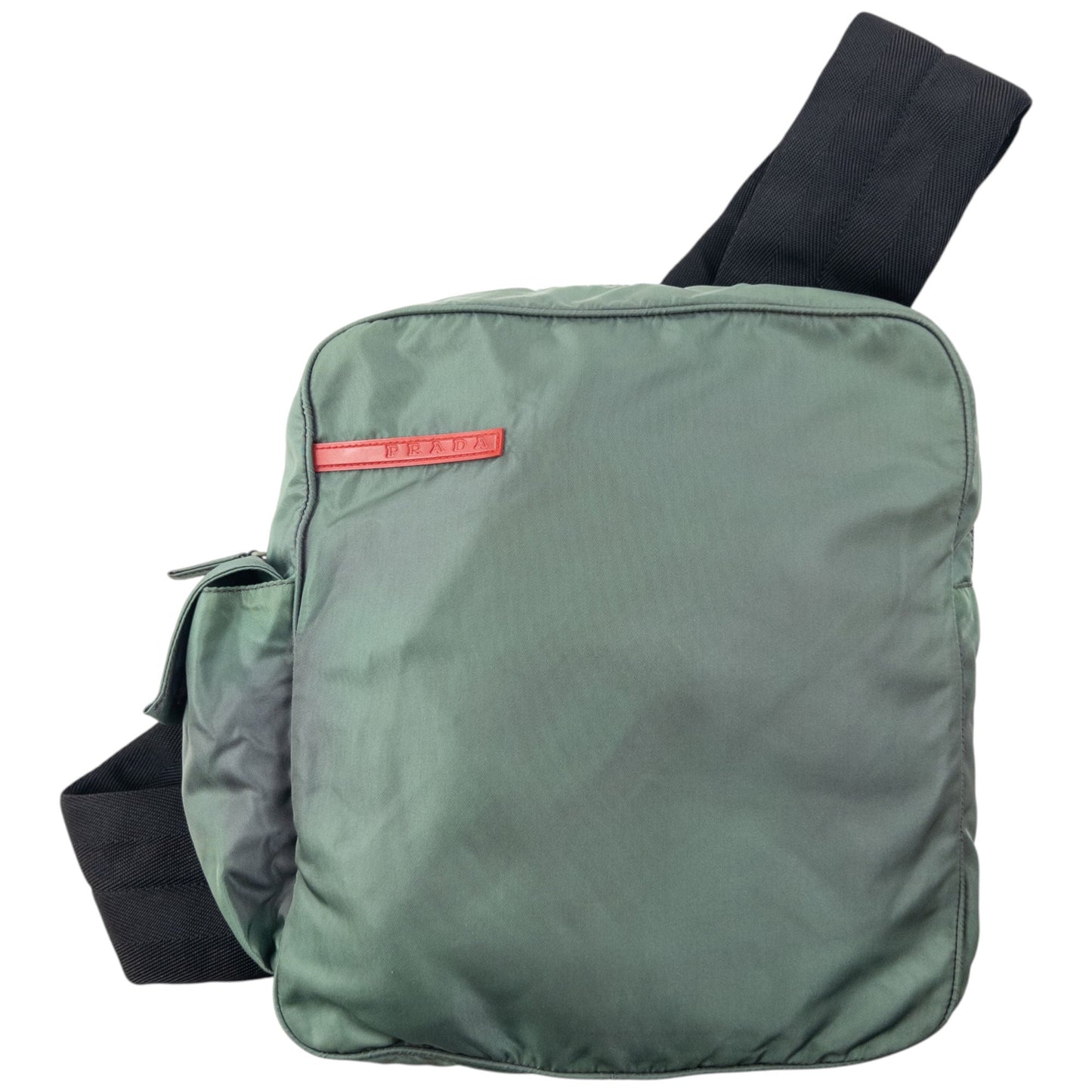 Vintage 2000s Prada Sport Sling Bag | O/S, Green