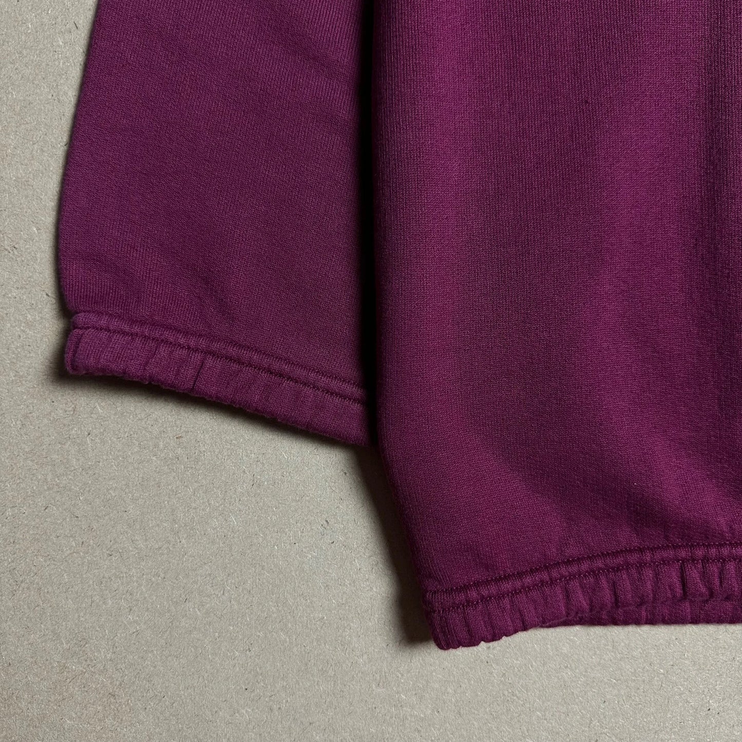 S/S 1993 Burgundy “Life Safer” Quarter Zip Pullover Sweater