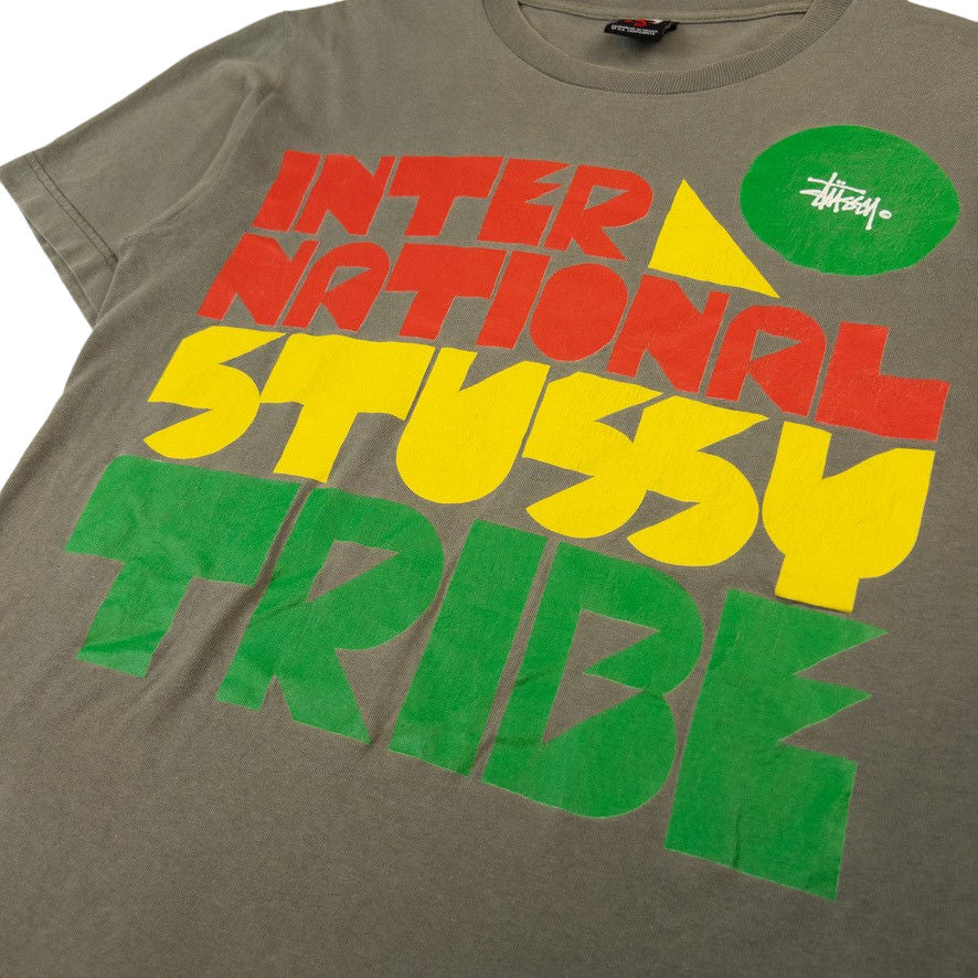 Vintage Stussy International Tribe T Shirt Size S