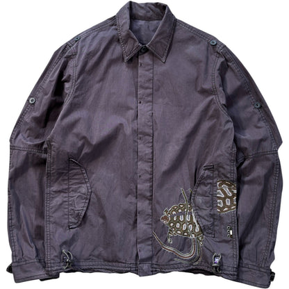 Maharishi 00’s Lightweight Embroidered Turtle Jacket XS | XS, Purple