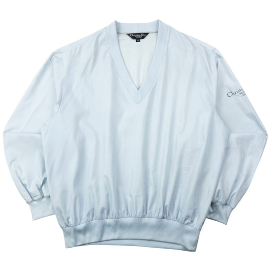 Vintage 90s Dior Monsieur Sports Lightweight Pullover Jacket Size M | Medium, Blue