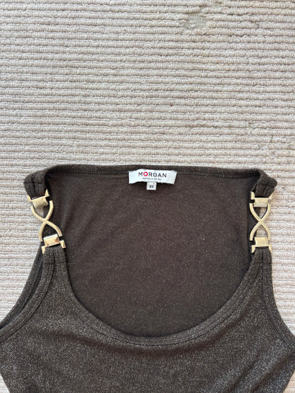 2000s Morgan de Toi top | Brown, Multicoloured
