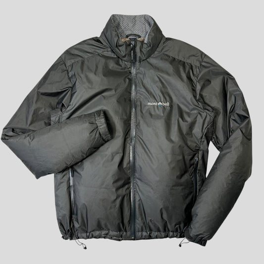 Montbell 00’s Goretex Ripstop Nylon Down Puffer Jacket - S/M | Default Title, Grey