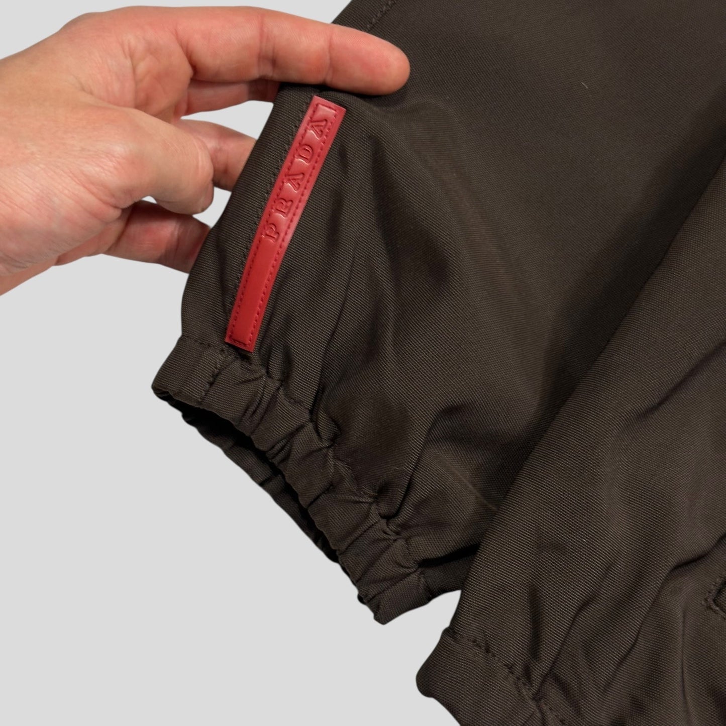 Prada Sport 00’s Brown Cordura Technical Blouson Jacket - IT52 (M/L)