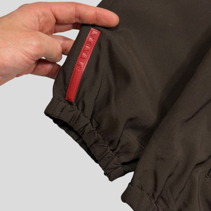 Prada Sport 00’s Brown Cordura Technical Blouson Jacket - IT52 (M/L)