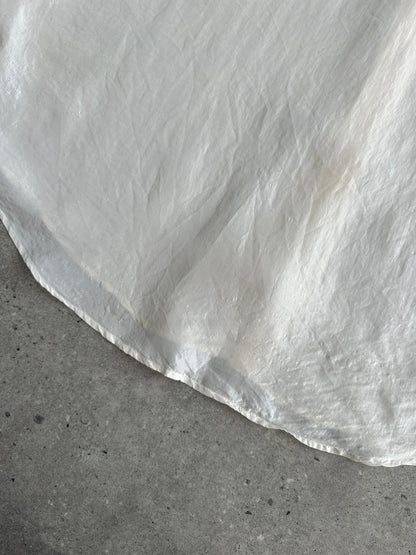 Vintage Pure Silk Short Sleeve Shirt - XL