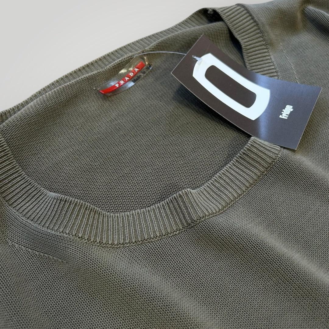 Prada Sport 2000's Lightweight Cotton Knit L/XL