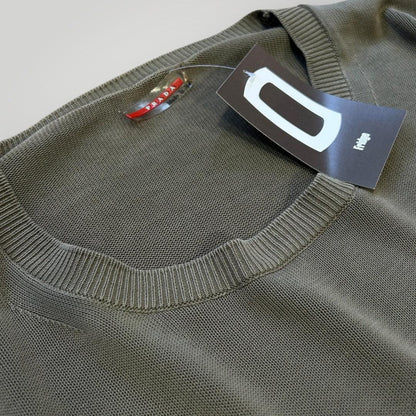Prada Sport 2000's Lightweight Cotton Knit L/XL