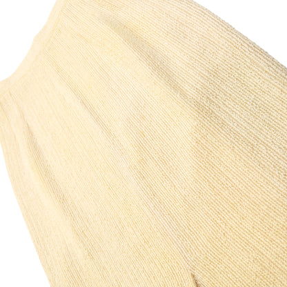 Vintage 90s Gucci By Ribbed Skirt Womens Size W24 | W24, Cream