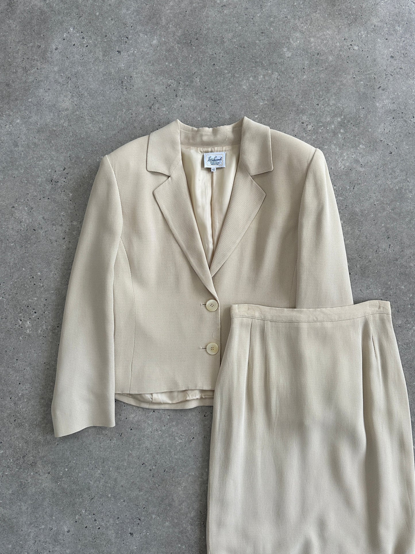 Luisa Spagnoli Two Piece Skirt Suit Set - S/W26