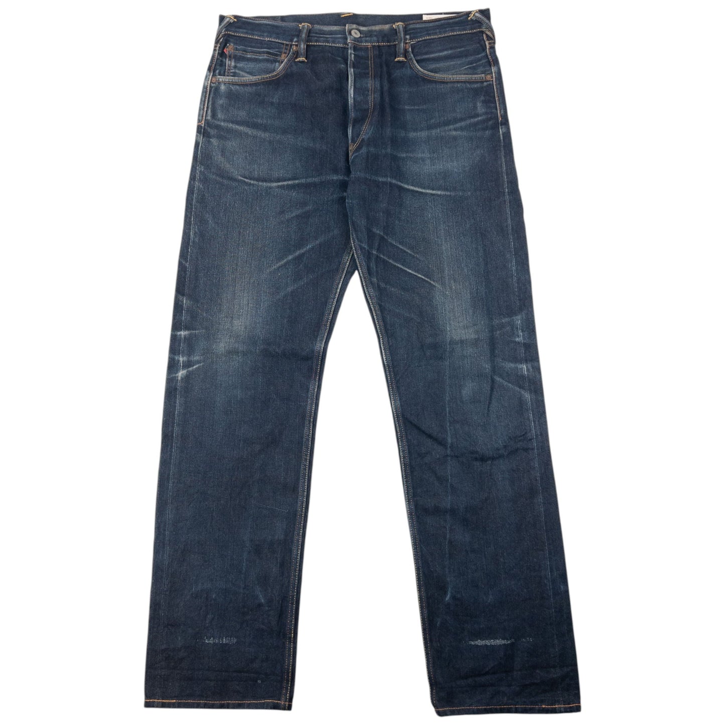Vintage 2000s Evisu Double Gull Daicock Japanese Denim Jeans Size W35