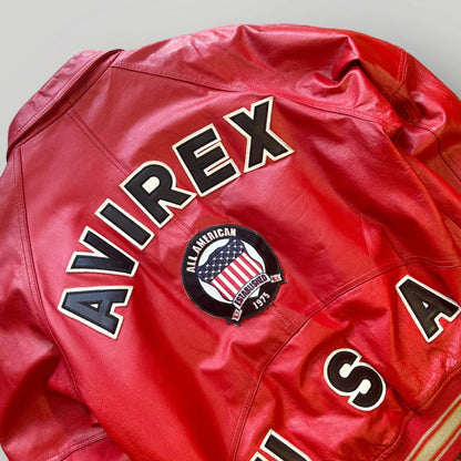 Avirex Vintage Leather Jacket M