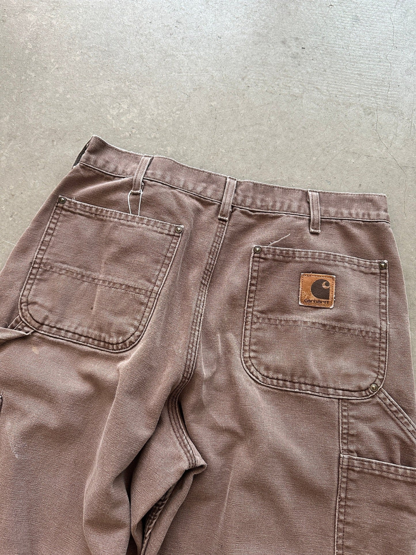 Carhartt Double Knee Pants - 32 x 32 | W32, Red