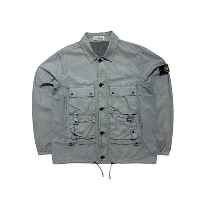 Stone Island Tela Placcata MultiPocket Overshirt