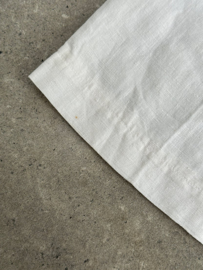 Vintage 1990s Pure Linen Low Waist Wide Leg Trousers - W24