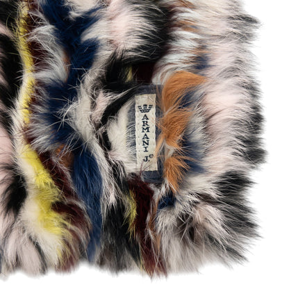 Vintage Armani Jeans Fur Scarf