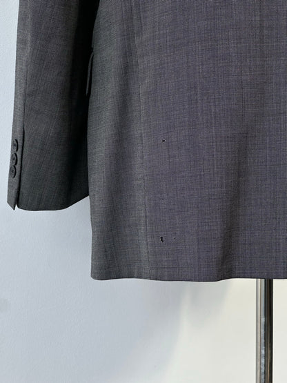 Givenchy 1990s Pure Worsted Wool Single Breasted Blazer - 42L