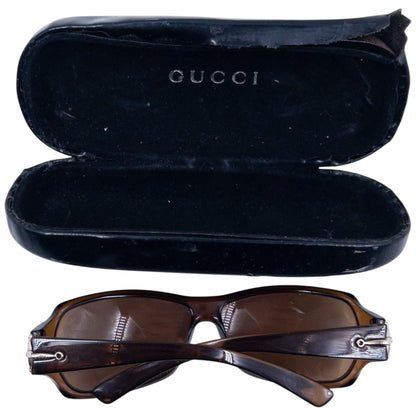Vintage 2000s Gucci Horse Bit Sunglasses