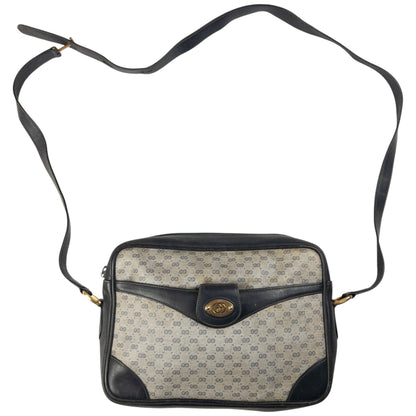 Vintage Gucci Monogram Crossbody Bag