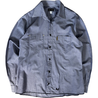 Armani Jeans 00’s Striped Shirt L | Large, Multicoloured