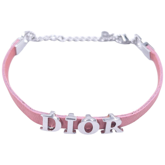 Vintage Dior Leather Bracelet