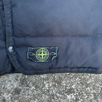 A/W 1994 Black Satin Goose Down Gilet