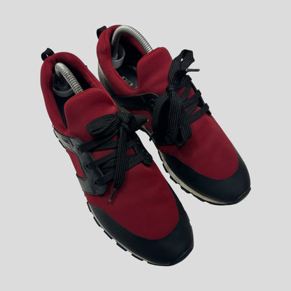 Prada Matchrace Light Neoprene Trainers - UK7 | DEFAULT TITLE, Red and Black